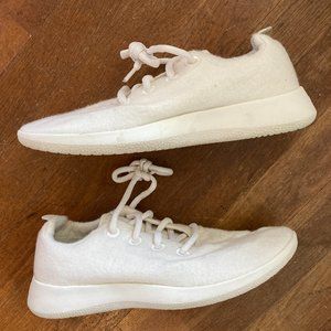 Allbirds Womens Wool Runners Natural White Size 9